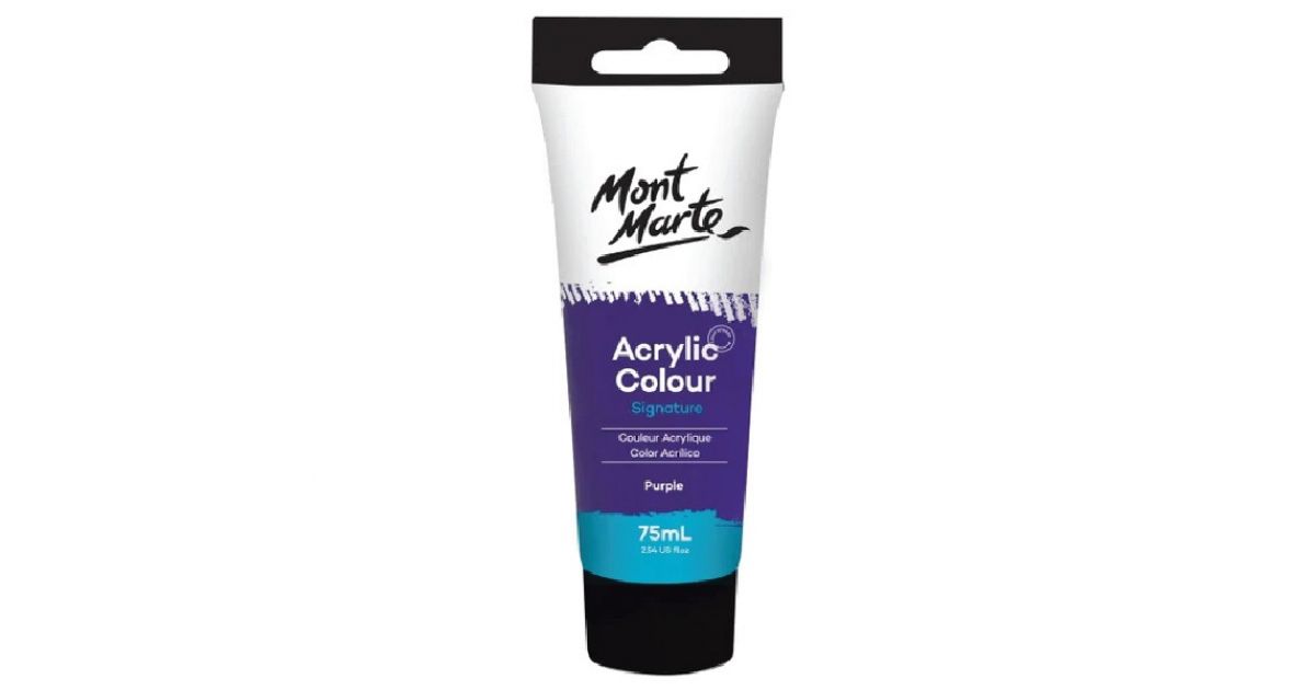 Mont Marte Acrylic Color Ml Purple Sandhai Sandhai Ae