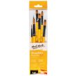 Mont Marte Brush Set Gallery Acrylic 6Pcs