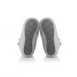 Rose et Chocolat Zipper Rubber Soles Shoes Light Grey