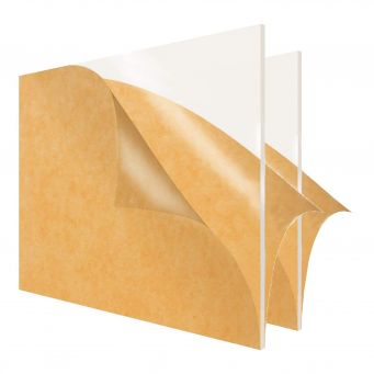 Acrylic Sheet 60 X 30 Cms 2 Pcs - Clear