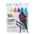 Mont Marte Gel Crayon Metalic Twistable 6Clr