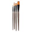 Mont Marte Ash Brush Set Gallery Acrylic 4Pcs