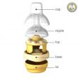 Medela Calma With 150 ml Breast Milk Bottle