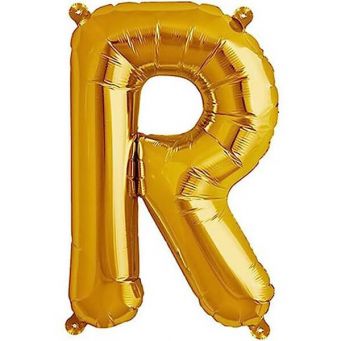 Alphabet R Helium Party Balloon 30inch