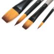 Mont Marte Ash Brush Set Gallery Acrylic 4Pcs