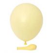 100-Piece Party Macaron Balloons Yellow