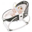 Cozy Rocker Bassinet with Wheels, Awning & Mosquito net