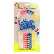 12-Piece Happy Birthday Candles