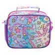 Hello Kitty Insulated Lunch Bag With PVC Free Lining, Purple