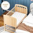 7 in 1 Convertible Kids Bed & Bedside Crib w