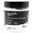 Mont Marte Acrylic Dimension 250Ml Zinc White