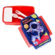 Nova Kids Bento Lunch Box with Spoon & Fork 