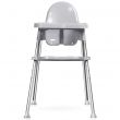 High Chair With Removable Tray - Grey