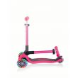 Junior Foldable Lights Scooter - Neon Pink