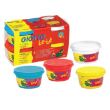 Giotto Super Soft Mod.Dough 4X100G(Blue,Red,White,Yellow)