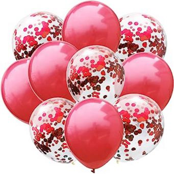 Pack Of 10 Party Decoration Balloons