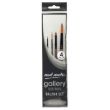 Mont Marte Ash Color Brush Set Gallery Acrylic 4Pcs