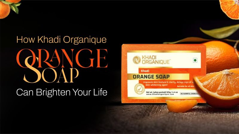 How Khadi Organique Orange Soap 