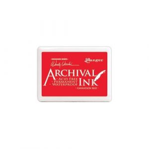 Jumbo Archival Ink™ Pads Carnation Red