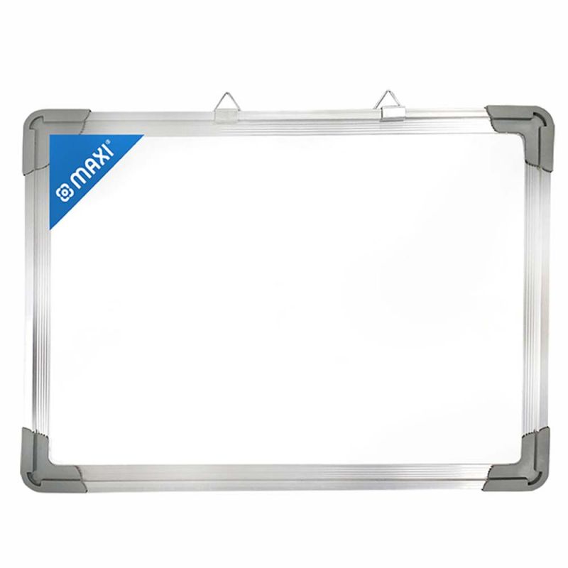 MAXI SINGLE SIDED MAGNETIC WHITE BOARD 60X90