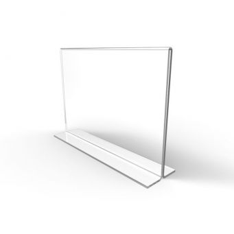 T Shape A5 Card Stand- Horizontal