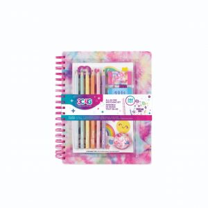 All In One Sketching Set Pastel Tie Dye-Stationery