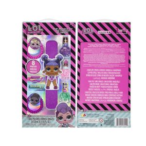 Nail Set With Jumbo File And Hair Accessories