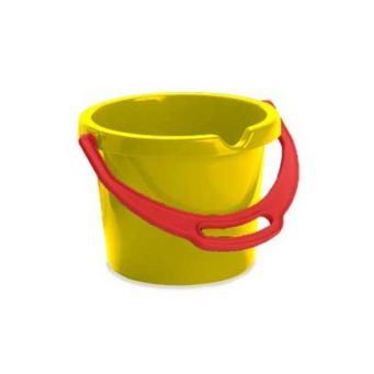 Bucket With Handle - Yellow