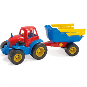 Tractor With Trailer Toy