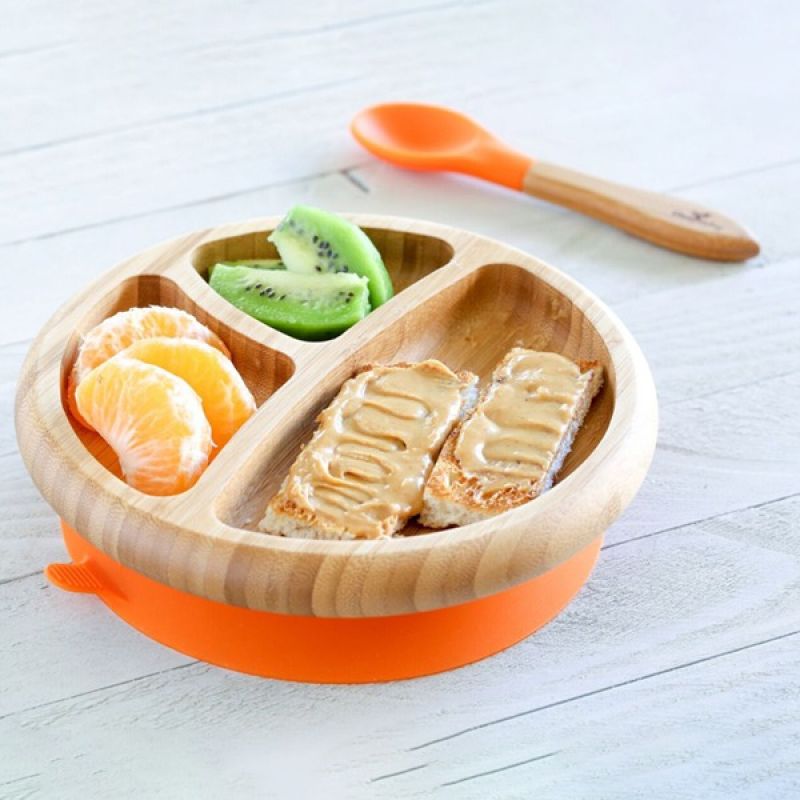 Avanchy Bamboo Plate Spoon OG sandhai.ae