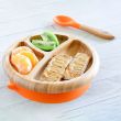 Avanchy Bamboo Suction Classic Plate + Spoon OG