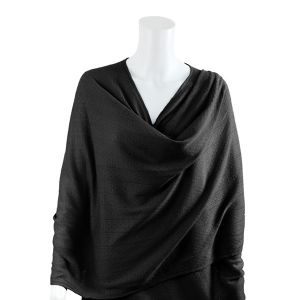 Bebitza Textured Knit Nursing Cover - Black