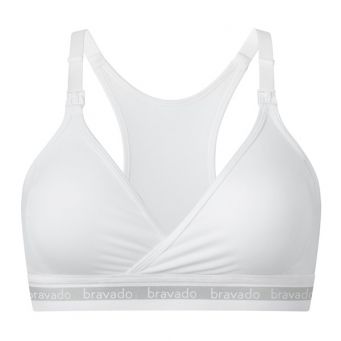 Bravado Women's Original Nursing Bra - White