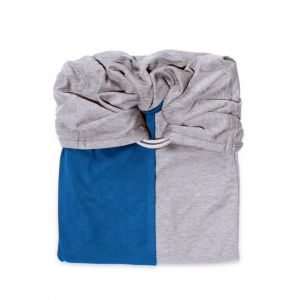 Love Radius Little Baby Wrap Without a Knot - Grey,Pigeon Blue
