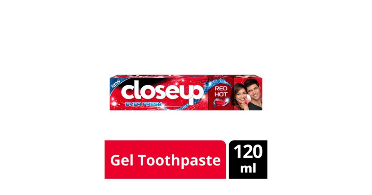 Closeup Deep Action Anti Bacterial Red Hot Toothpaste 120ml Sandhaiae