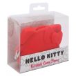 Hello Kitty Kisslock Coin Purse, Soft Rubber, Red