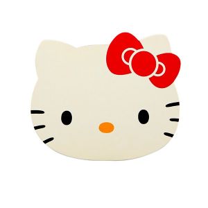 Hello Kitty Sticky Memo in D-cut Box, Medium, 100 Sheets