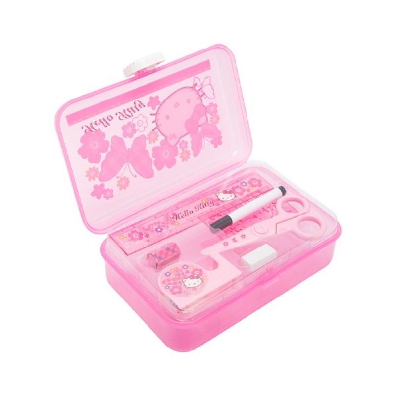 4AJ BAZAAR Gadget for Girls Password Protected Hello Kitty Style Geometry  Box