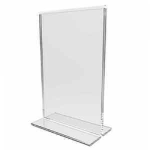 T Shape A4 Card Stand- Vertical