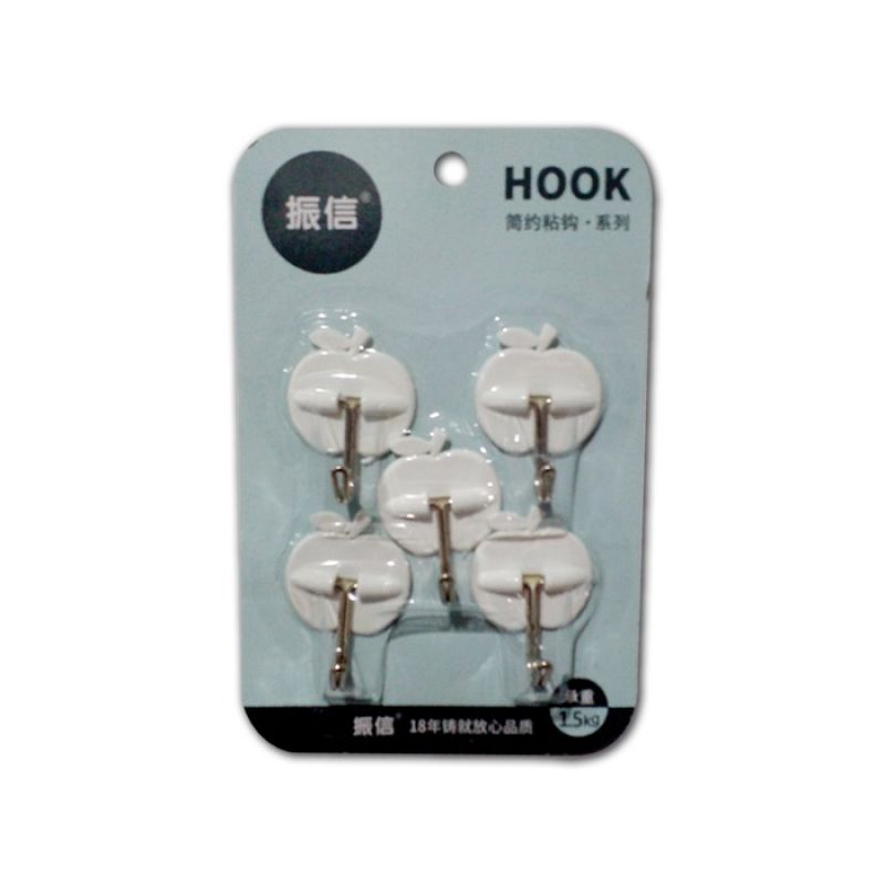 Wall store hooks adhesive