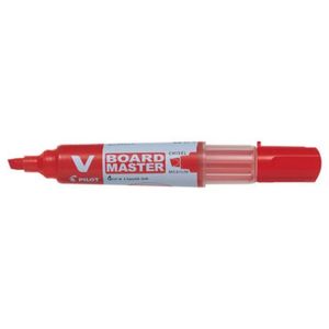 Pilot V-Board Master Whiteboard Marker - Red