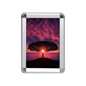 A0 Solid Display Aluminum Poster Frame Wall Mounting sleek Snap Frame