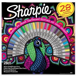 Sharpie P.Marker Peacock Pac 28col