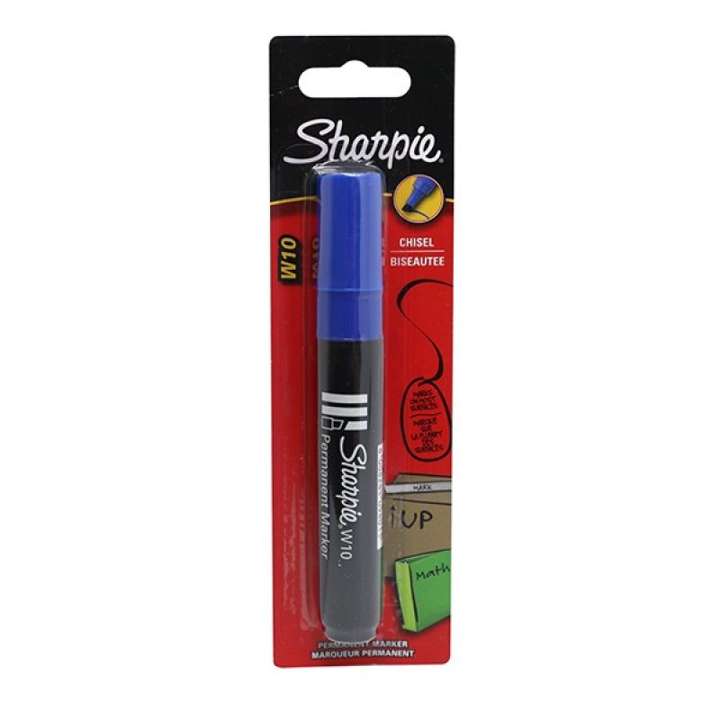 Sharpie Chisel Tip Permanent Marker, Blue