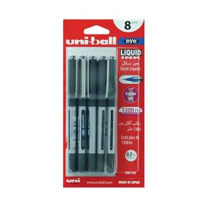 Uni-Ball EYE Roller Pen 8pcs Black