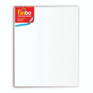 Funbo Stretched Canvas 380 Gms 40X50 Cm