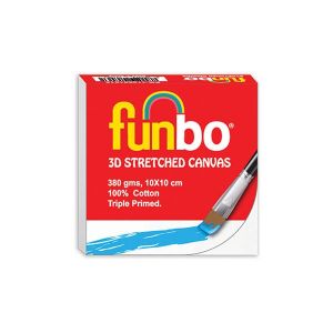 Funbo Stretched 3D Canvas 380 Gms10X10 Cm