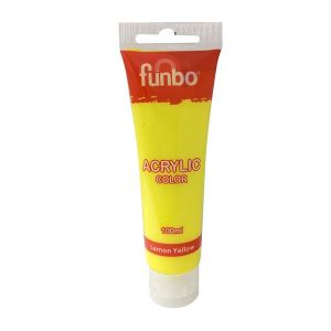 Funbo Acrylic Tube 100ml 21 Lemon Yellow