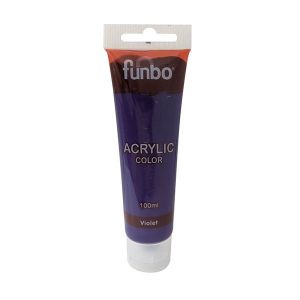 Funbo Acrylic Tube 100ml 91 Violet