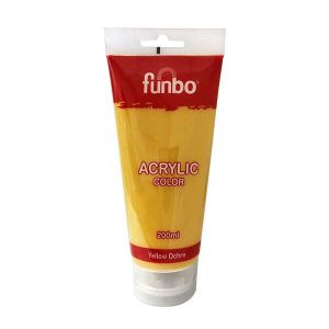 Funbo Acrylic Tube 200ml 29 Yellow Ochre